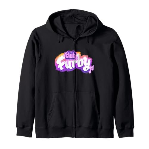Club Furby Musical Notes Zip Hoodie Furby toy
