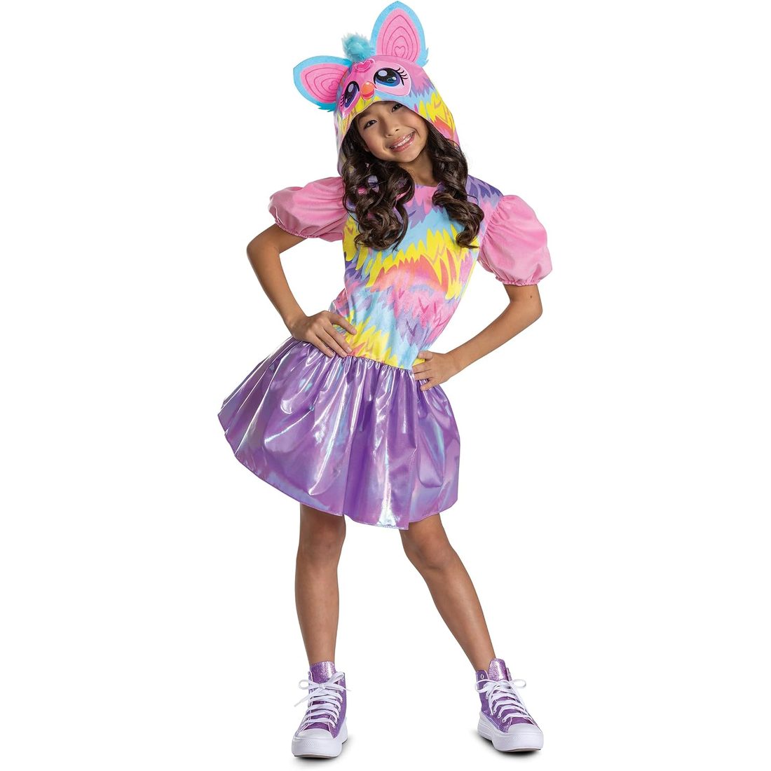 Furby Tie Dye Dress Costume for Kids Furby toy